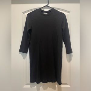 Reformation Ribbed Long Sleeve Dress